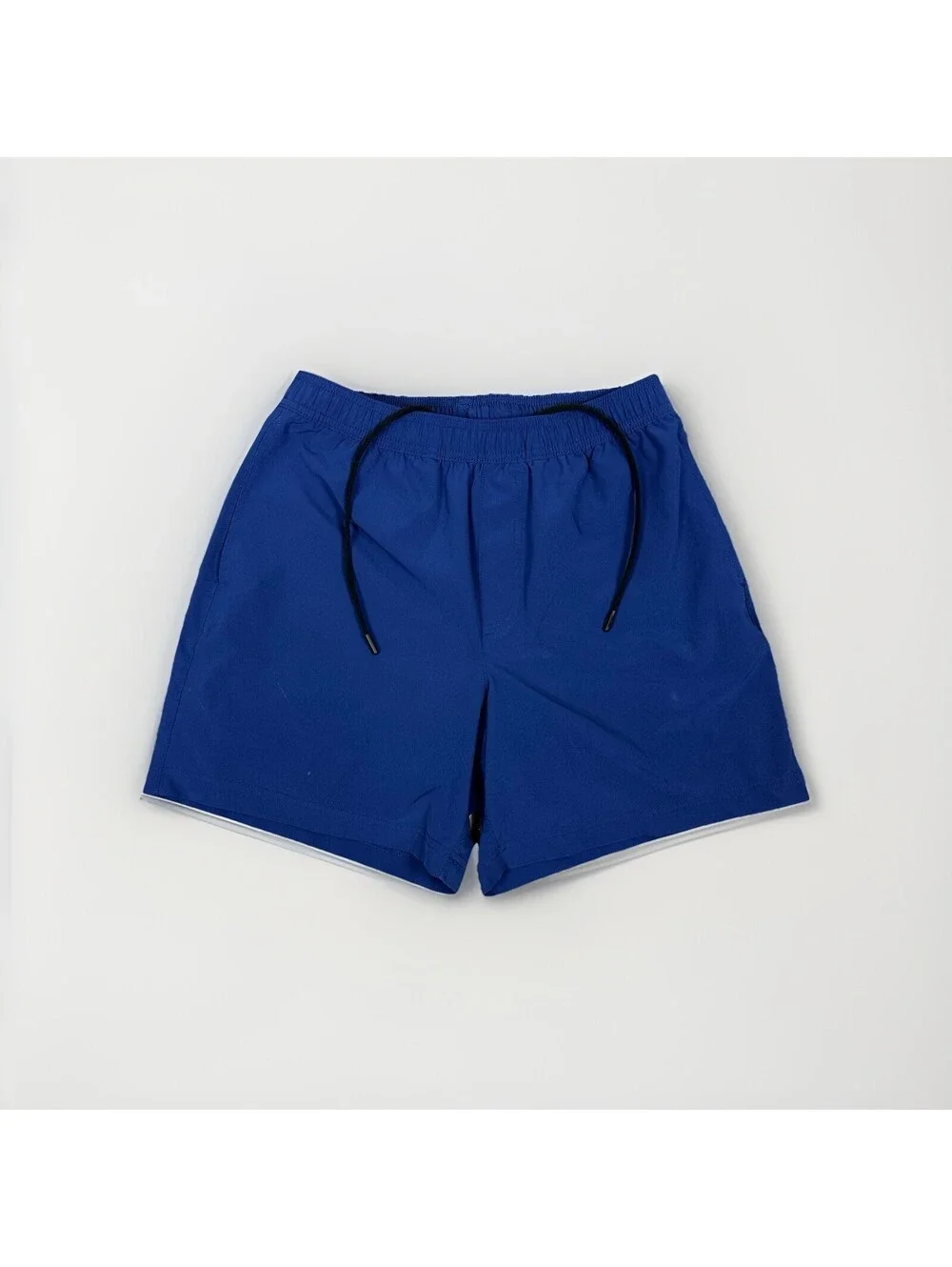 Chubbies Shorts Mens Small Navy Blue 5.5 Inch Inseam Lined Athletic Swim Trunks